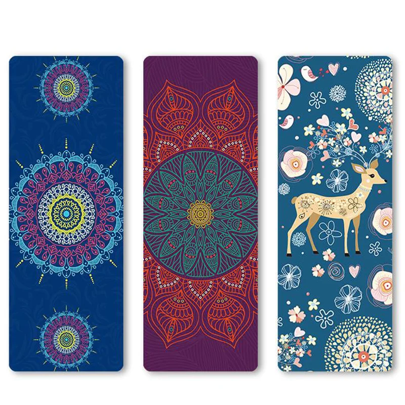 6mm Thickened Various Patterns Yoga Colchoneta Ejercicio Floor Mat For Pilates Tapis Sport Fitness Epais Absorb Sweat Breathable | Спорт и