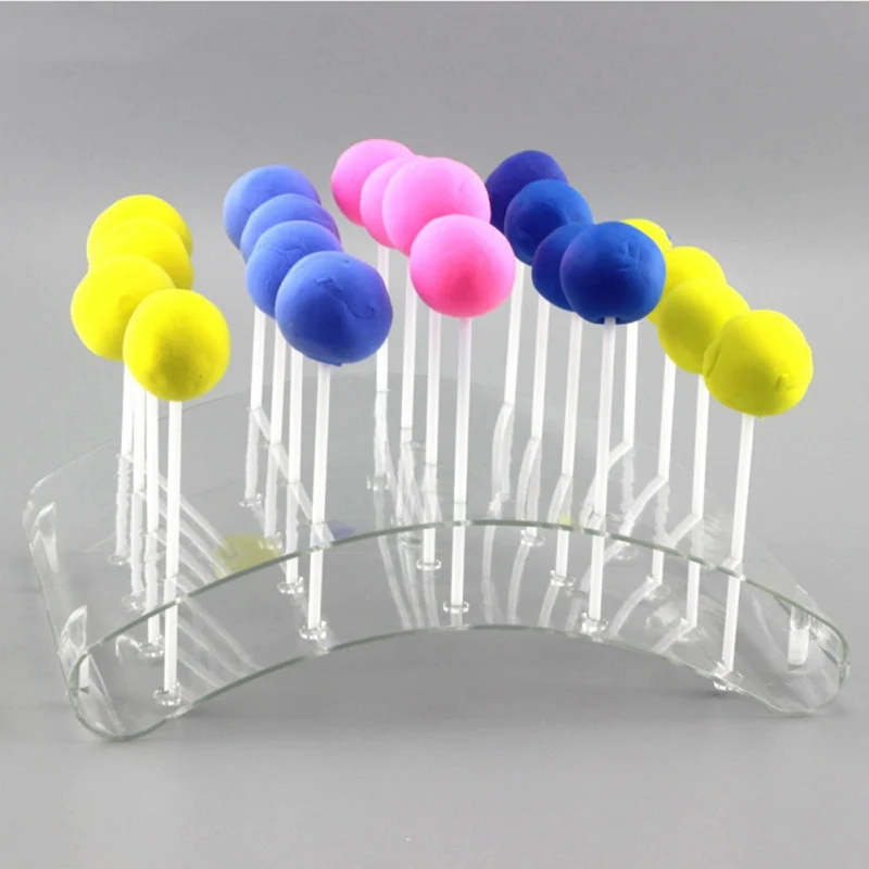 20 отверстий торт поп подставка для леденцов Дисплей Держатель основы ShelfU