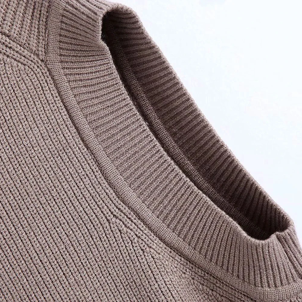 

2020 Autumn Winter New Women Knit Vest Sweater V-neck waistcoat Women Sweater Pullover Warm Knitted Tops