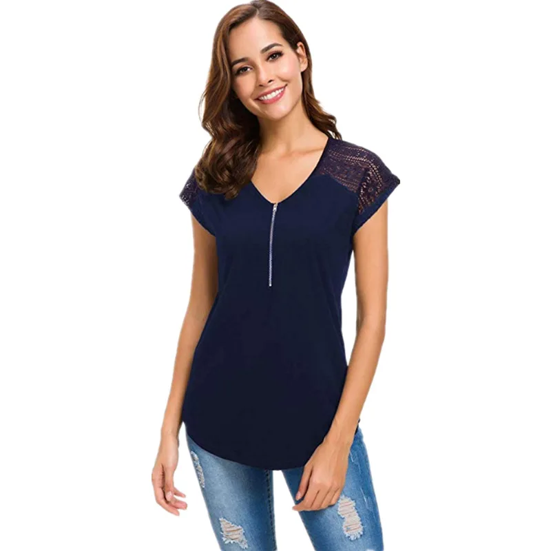 

Fashion Women T Shirt Pocket cat Top Tee casual Short sleeve Tops women plus size Women Black