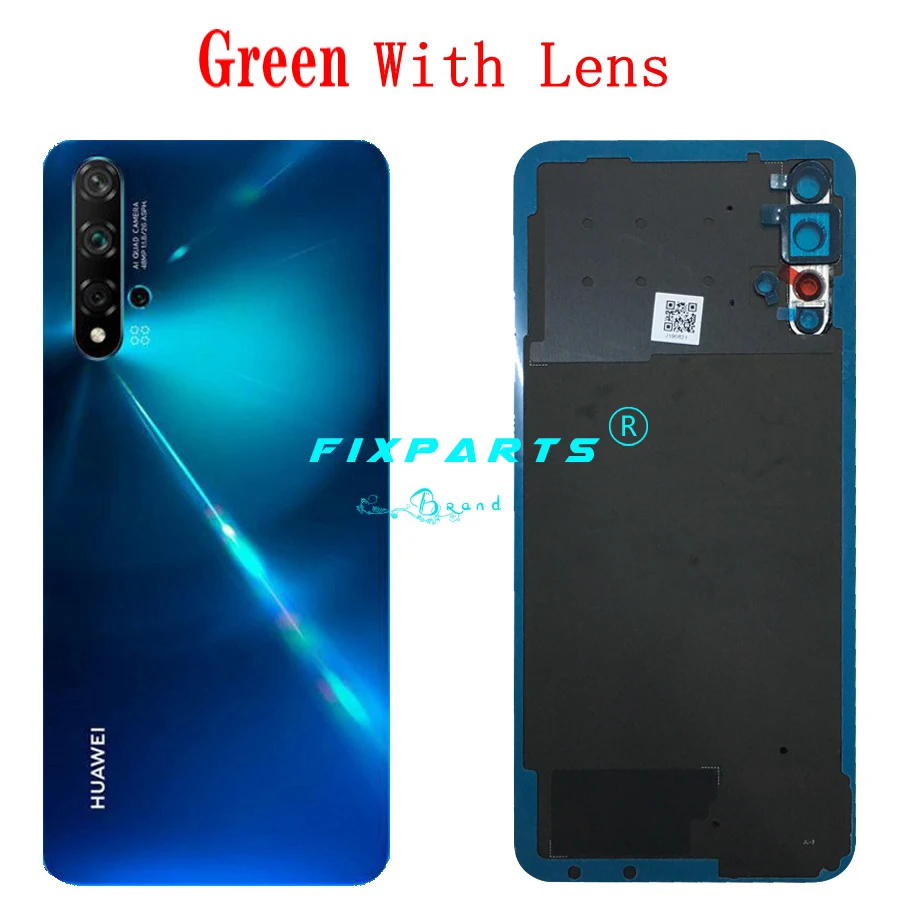 new original for huawei nova 5t battery cover honor 20 se rear door housing back case phone for huawei honor 20se battery cover free global shipping