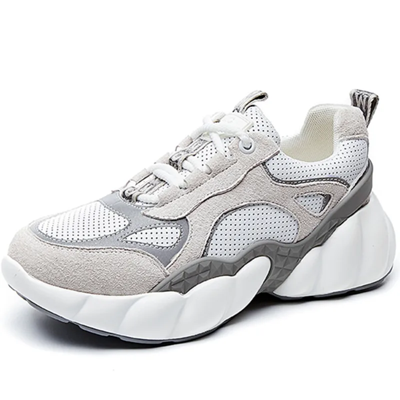 RASMEUP 2019 New Style Women's Chunky Street Sneakers Trainers Women Platform Shoes Lady Footwear | Обувь