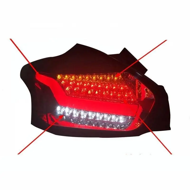 Accessory Automobiles Automovil Drl Side Turn Signal Daytime Running Led Headlights Rear Car Lights Assembly 12 FOR Ford Focus | Автомобили