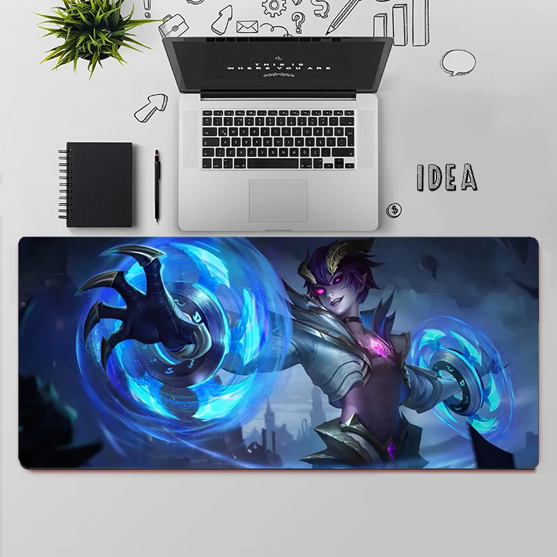 Gaming Mouse Pad Large Mouse Pad PC Gamer Computer Mouse Mat Big Mousepad Mobile Legends XXL Carpet Keyboard Desk Mat Mause pad images - 6