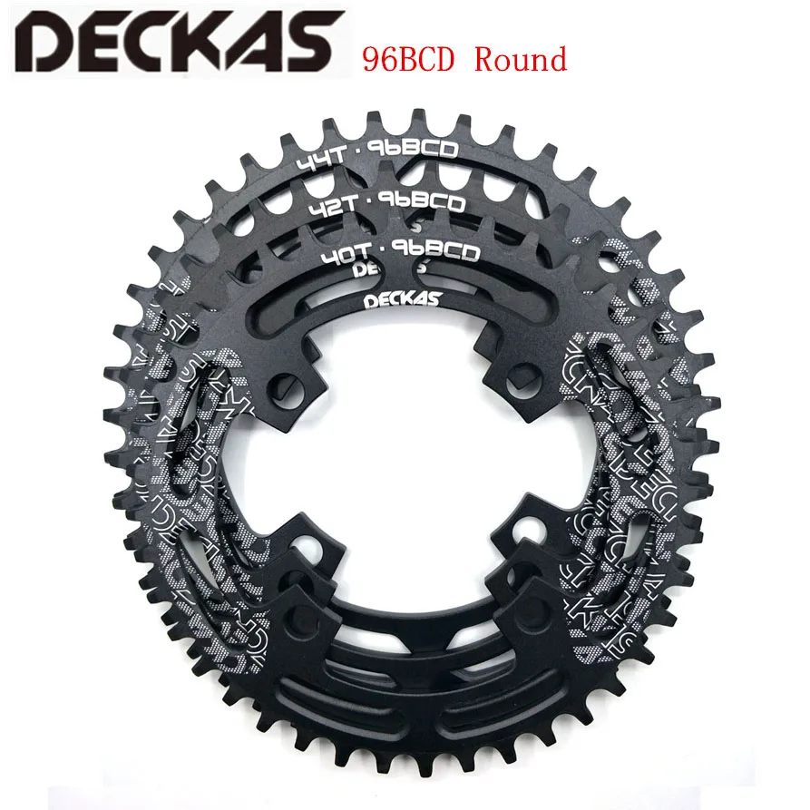Горный велосипед Deckas Круглый BCD 96 мм 96bcd 40/42/44T брикет для Shimano ALIVIO M4000 M4050 кривошипа