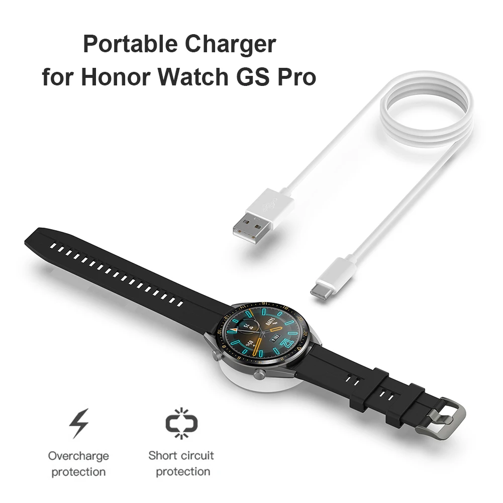 USB-кабель для зарядки умных часов Huawei Honor GS Pro универсальное зарядное устройство