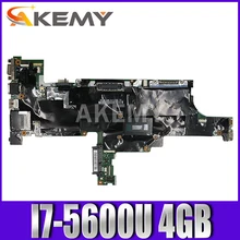For Lenovo ThinkPad T450S Laptop Motherboard FRU 00HT756 00HT752 AIMT1 NM-A301 With i7-5600U CPU 4GB RAM 100% Tested Fast Ship