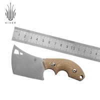 kizer 2020 new butcher 1039c2 fixed blade knife micarta handle portable mini kitchen knife with sheath hand tools