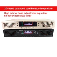 20 band equalizer home eq tuner stagektv card bluetooth lossless stereo high school bass adjustment equalizer hifi fever