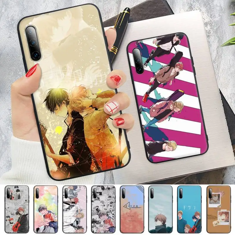 

Given Yaoi Anime Black Silicone Mobile Phone Cover Case For Huawei P9 P10 P20 P30 P40 Lite Pro P Smart 2019 2020