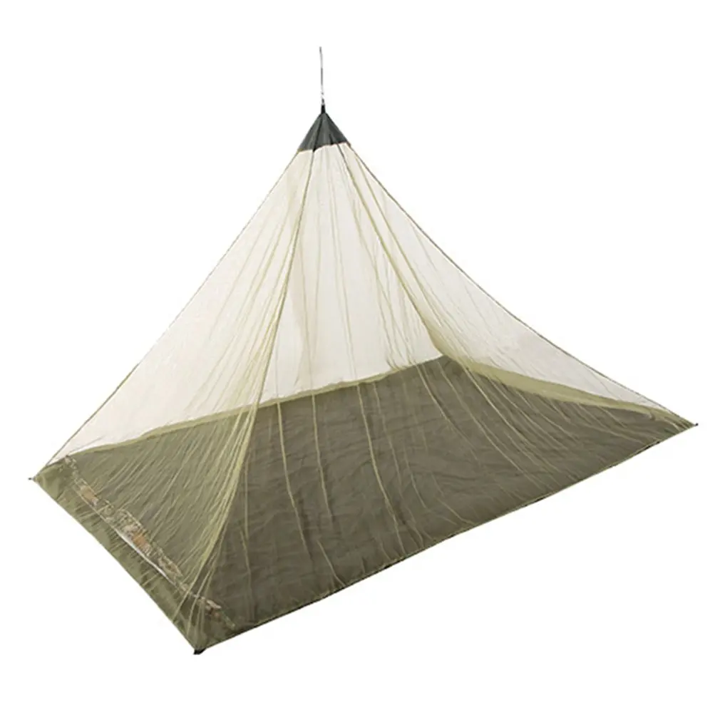 

Сетка от комаров 50D из полиэстера, для отдыха на открытом воздухе и походов, легкая, жесткая, Для Путешествий, Походов, одна москитная сетка