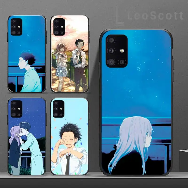 

A Silent Voice Phone Case For Samsung A32 A51 A52 A71 A50 A12 A21S S10 S20 S21 Plus Fe Ultra