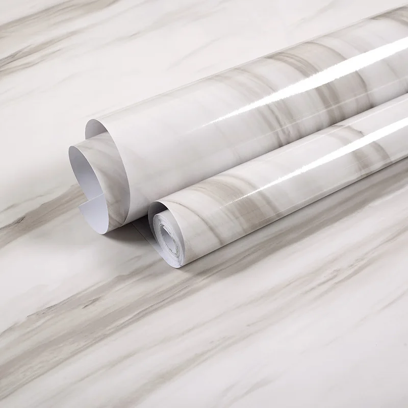 

Eco-friendly Solid Color Restore Kitchen Cabinets Self-Adhesive Decorative Film Wall Paper Home Decorative Wall Sticker Bedroom