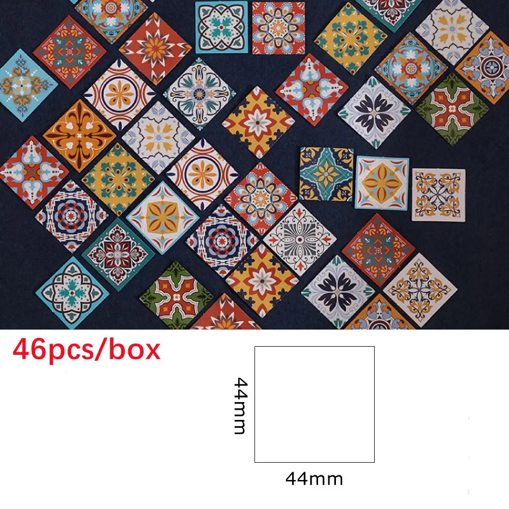 Kawaii Diary Decorative DIY Paper Sticker Set Vintage Brick Stationery Stickers Self Adhesive | Дом и сад