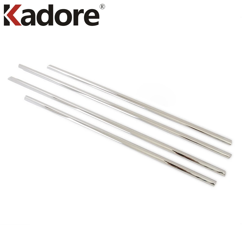 Опускное стекло Подоконник Накладка для Volkswagen VW T ROC TROC 2017 2018 2019 Хромированный