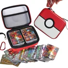 Новая сумка для хранения карт Pokemon, коллекция торговых карт POKEMON, чехлы для Карт Yugioh, вместительные детские игрушки, рождественский подарок