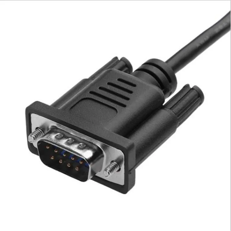 

10pcs/lot Connector display transfer cable DB9 extender 1 x DB9 male/female to RJ45 female adapter cable