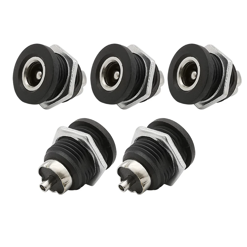 

Разъемы питания DC-022D черные 5 шт.