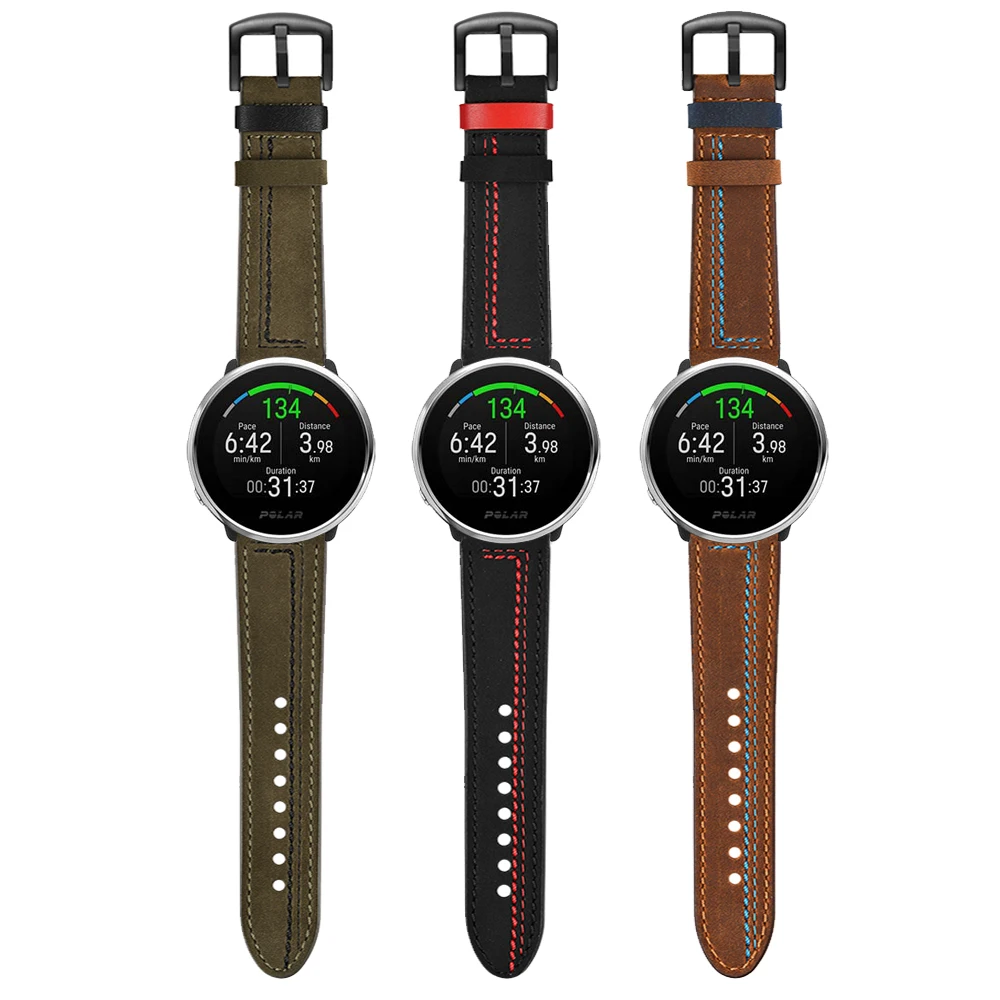 Кожаный ремешок для смарт часов POLAR IGNITE Vantage M Сменные аксессуары