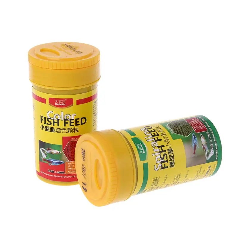 

Spirulina Food Tropical Fish Nutrition For Aquarium Fish Tank Color Enhanced Food