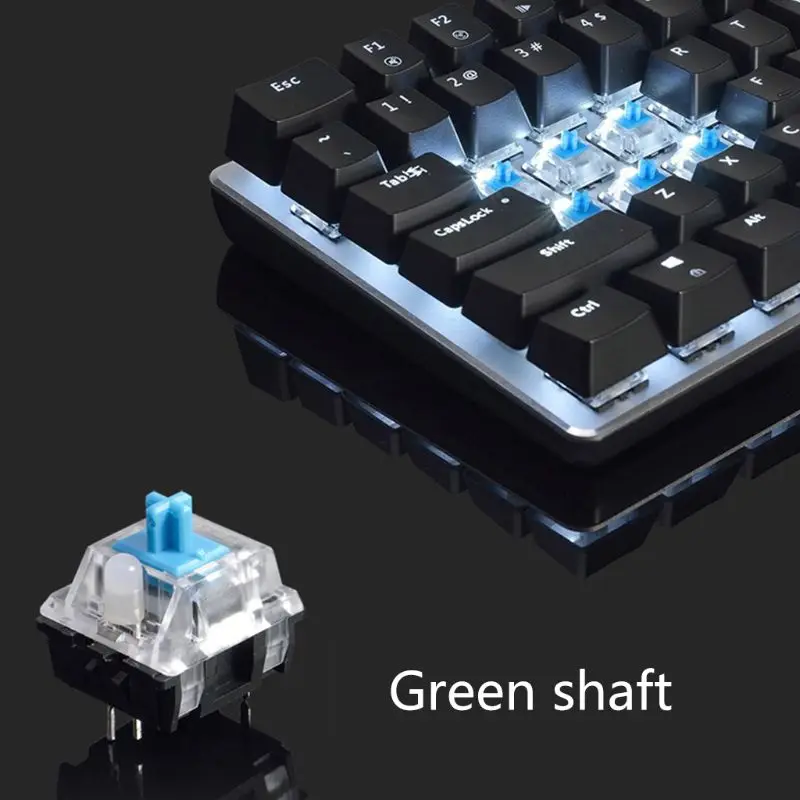 Клавиатура Ajazz AK33 механическая игровая Проводная 82 клавиши RGB подсветка русская и