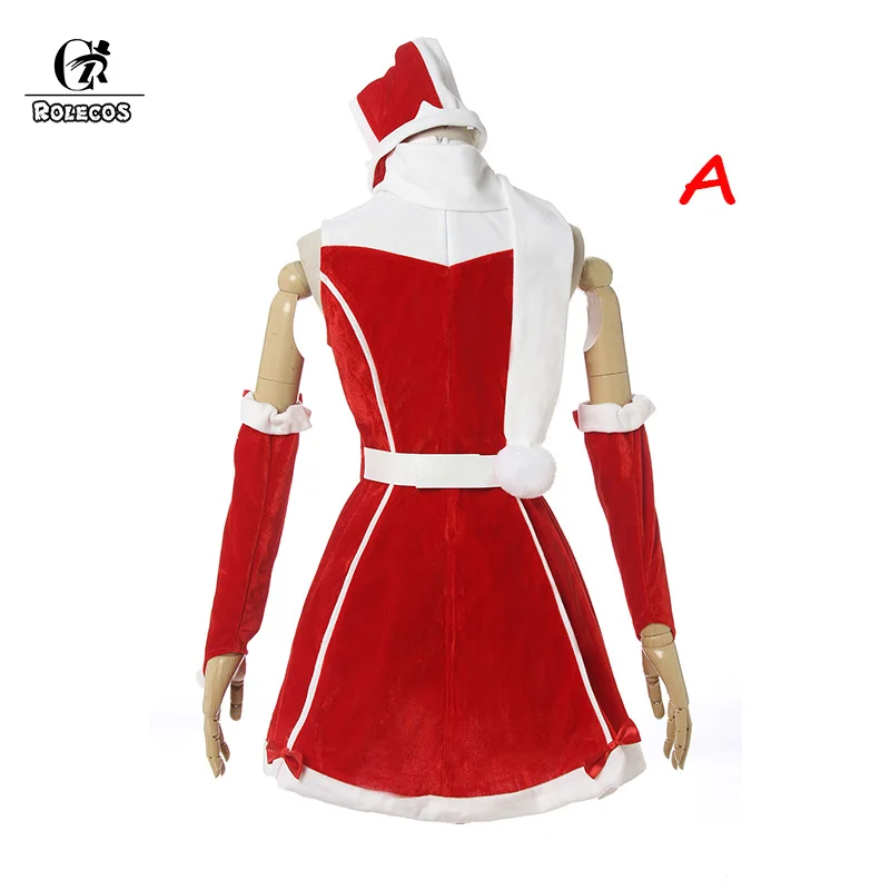 ROLECOS игра Nekopara женский Рождественский костюм косплей ваниль Рождественская
