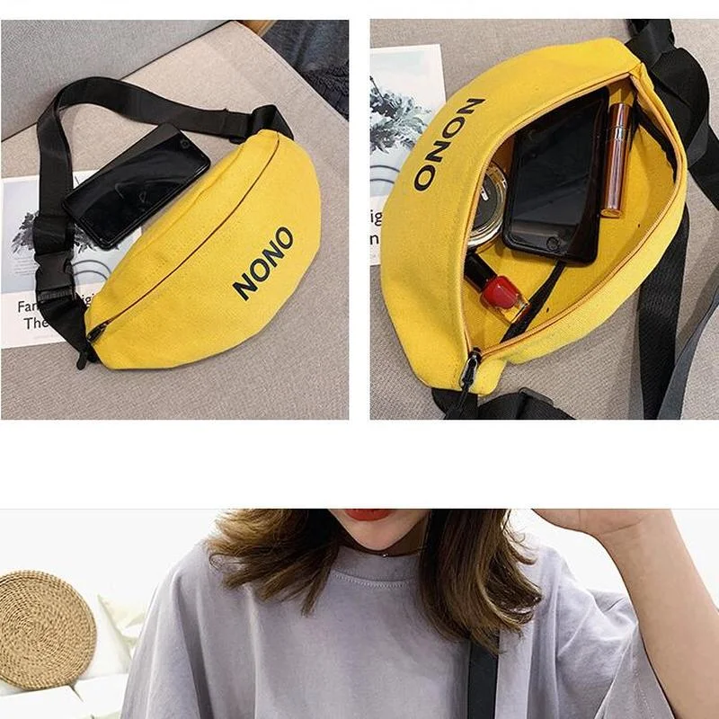 

Waist Bag Men's and Women's Universal Fanny Pack Sports Travel Outdoor Solid Color Chest Bag Crossbody Belt Bag Waist Pack