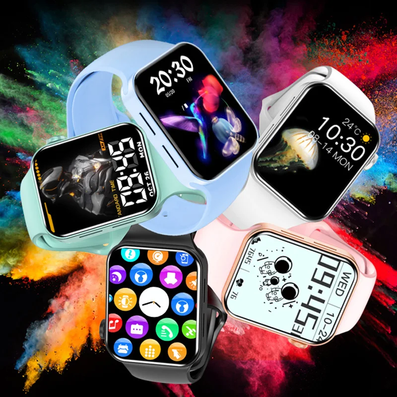 chycet iwo watch 7 smartwatch smart watch men women diy face fitness tracker watch for xiaomi huawei free global shipping