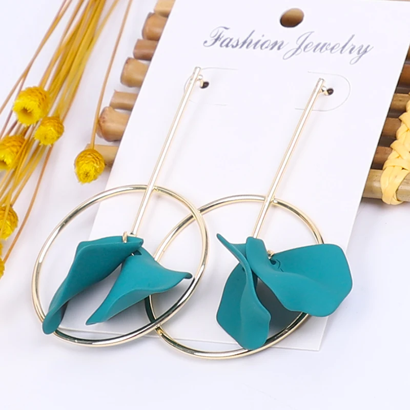 Серьги Модная бижутерия богемный кулон новые богемные геометрические Подвесные