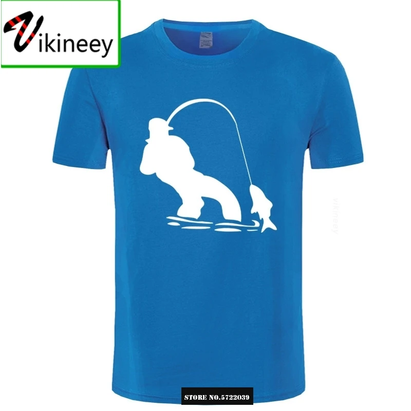 Authentic Tees Short-Sleeved Cloth Design Swag Fly Fishinger FisherMan Men Ali Shirt Online Nice T Shirts For | Мужская одежда