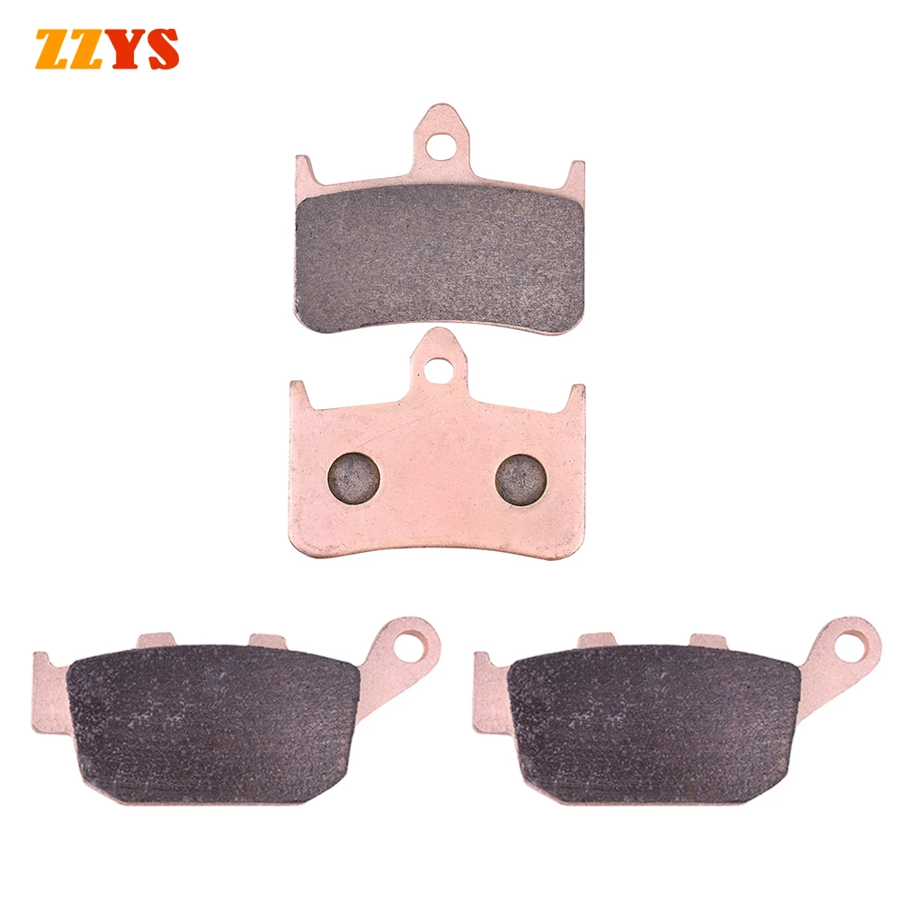 Комплект передних и задних тормозных колодок для мотоцикла HONDA CB250 CB250F Hornet NSR CB 250 NSR250 NSR250R NT400 NT650 Bros NC25 NT 400 650
