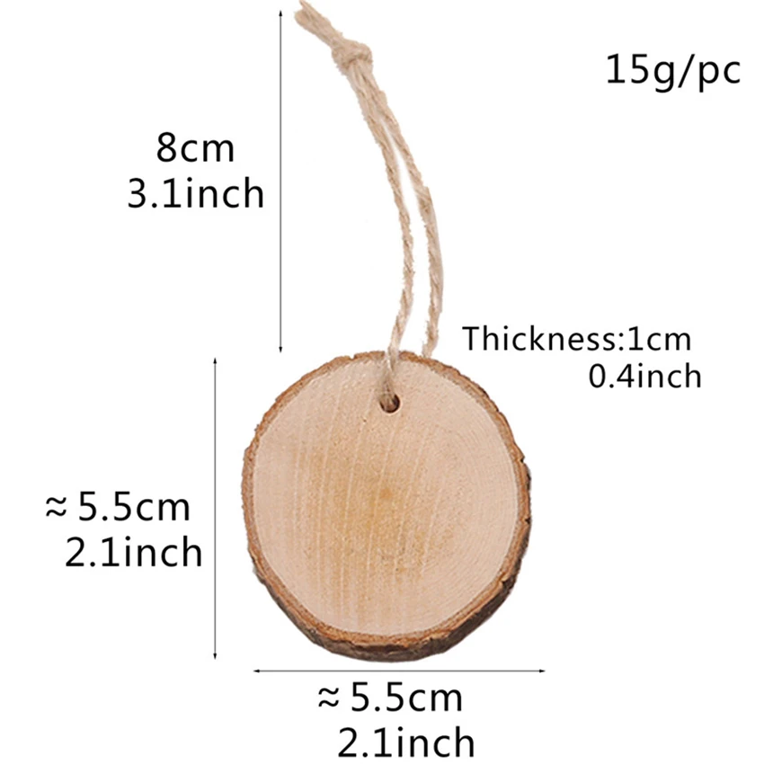 1 шт./лот винтажный натуральный деревянный зажим с веревкой декоративные