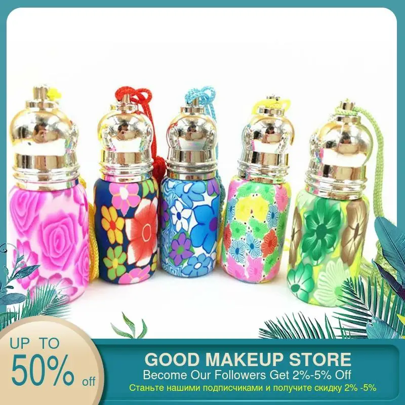 6 мл пустая винтажная мини стеклянная бутылка эфирного масла для парфюма