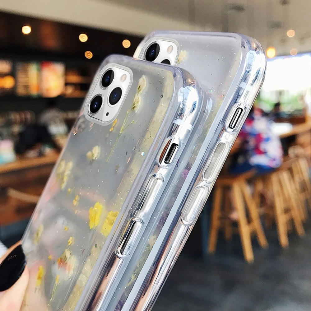LAPOPNUT легкий цветочный Мягкий силиконовый чехол для IPhone SE 2020 11 Pro X Xr Xs Max 6 6S 7 8 Plus