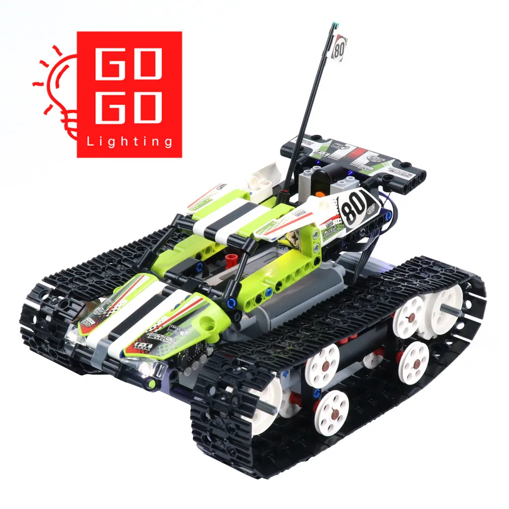 

GOGOMOC Brand LED Light Up Kit For lego 42065 bricks light toys (only light no model)