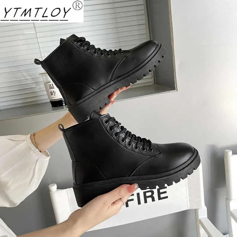 

Ботинки женские зимние эластичные, черные, Осень-зима 2021