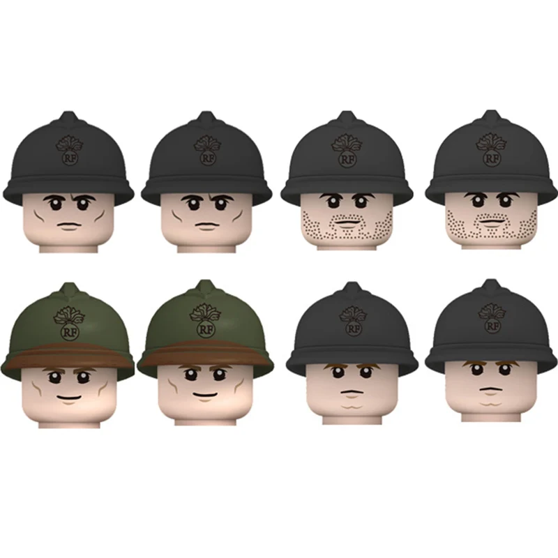 Вторая мировая война фигурки солдат французской пехоты строительные блоки