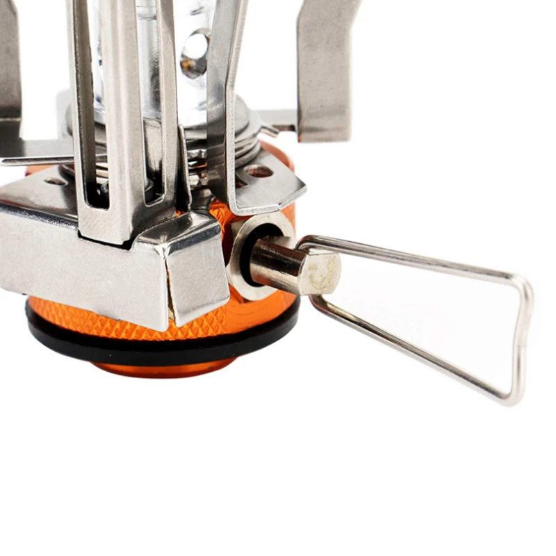 Мини плита для кемпинга складная уличная газовая портативная печь приготовления