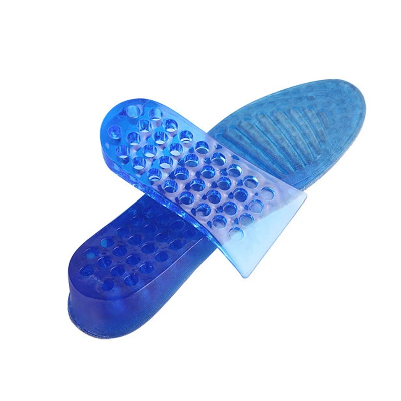 Двухслойные стельки для увеличения высоты мягкие гелевые обуви мужчин женщин 3