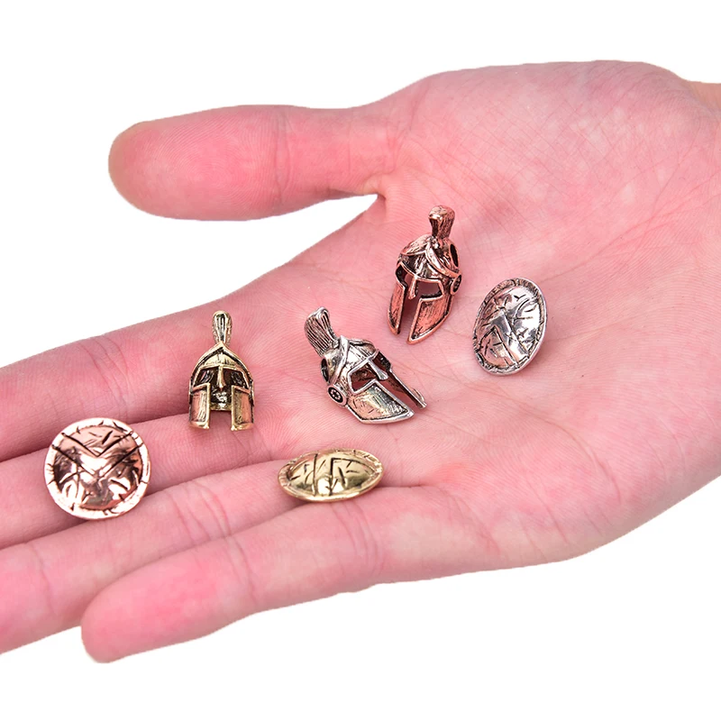 

3pcs/set Umbrella Rope Pendant Lanyard Buckle Metal Paracord Bracelet Accessories Diy Pendant Buckle