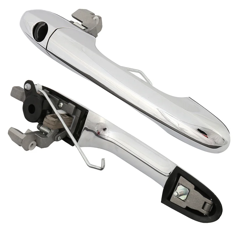 Правый водитель боковая дверная ручка для Fiat 500 хромированные наружные дверные