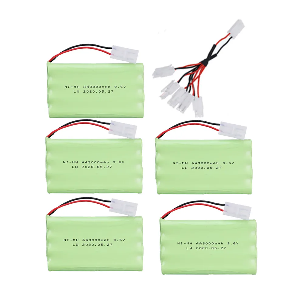 

Набор зарядных устройств для радиоуправляемых игрушечных автомобилей, танков, поездов, роботов, лодок, пистолетов AA, 9,6 мАч, 3000 В, перезаряжа...