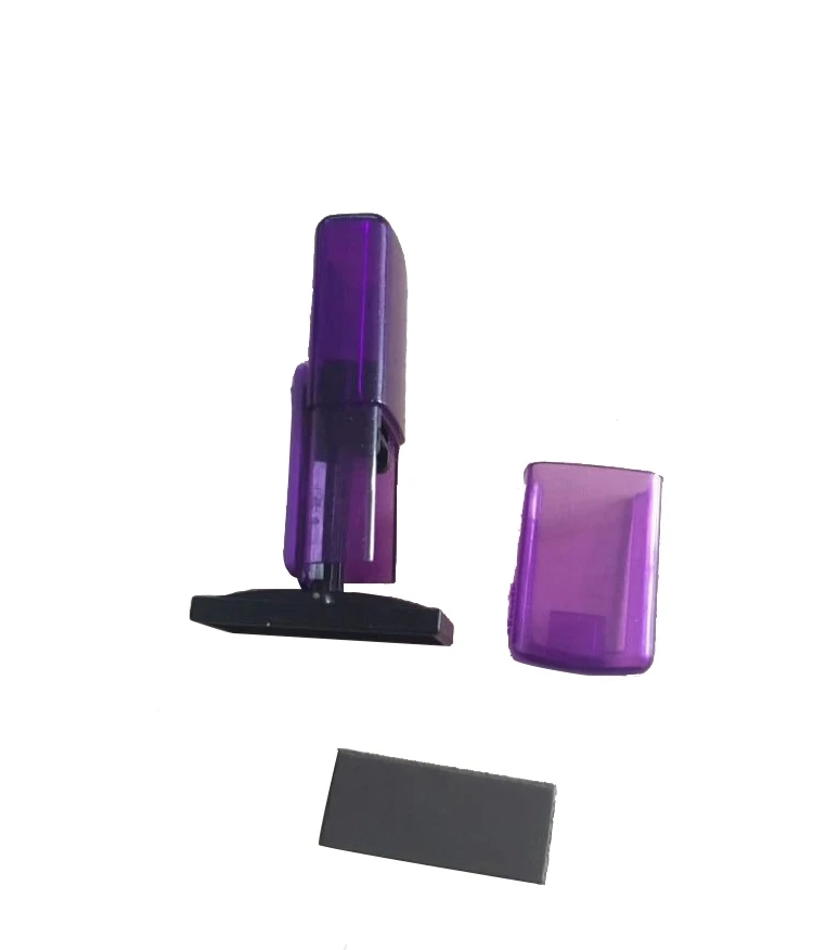 Персонализированный пользовательский флэш-резиновый карман имя или штамп для