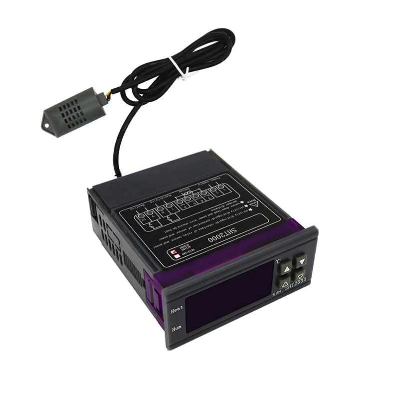 

SHT2000 DC24V цифровой дисплей температуры ЖК-дисплей регулятор влажности температуры и влажности