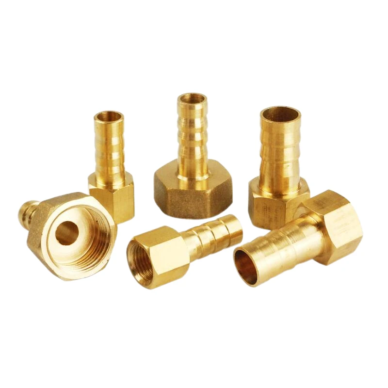 

PCF Series BSP Female Thread Brass Fittings Coupling 6mm/8mm/10mm/12mm Pneumatic Parts Pagoda Gas Hose Adapter