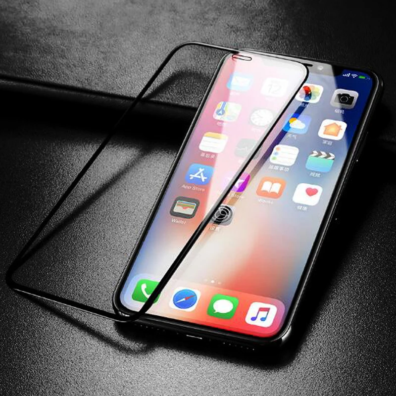 50 шт для IPHONE 12 Pro Max/XR/XS max/11 pro max 2.5D полная защита экрана из закаленного стекла 678