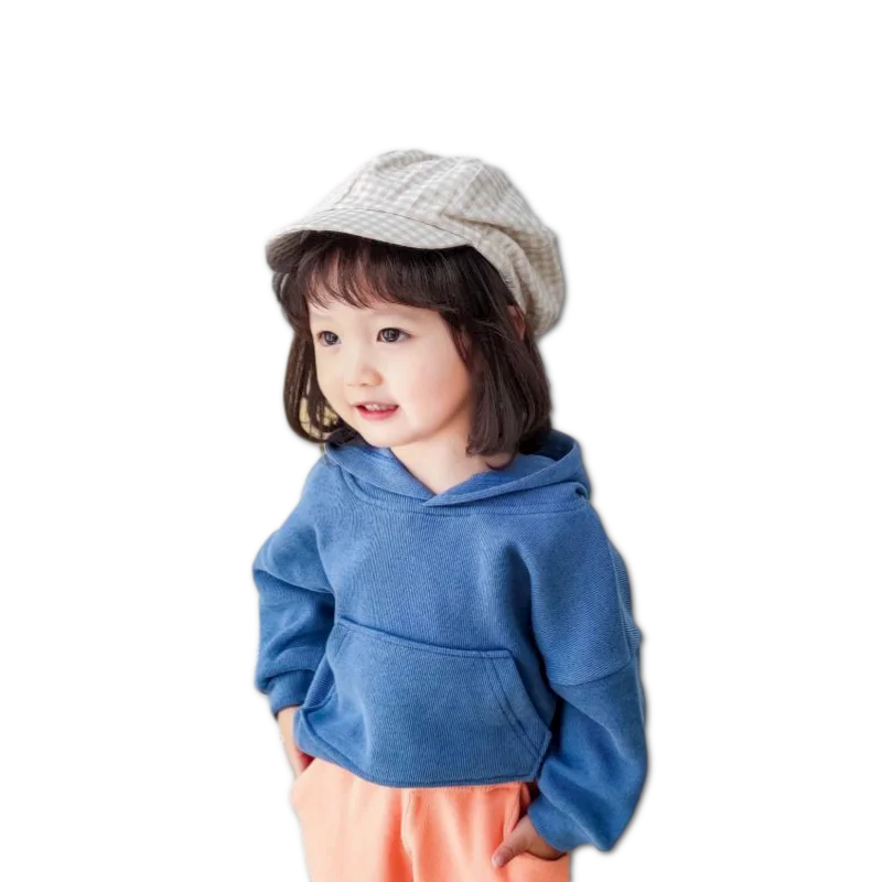 Пальто для малышей Одежда маленьких мальчиков и девочек Толстовка с капюшоном