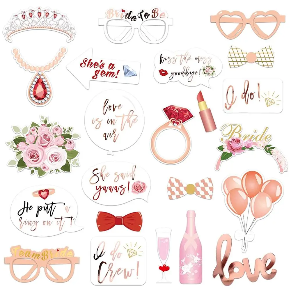 Реквизит для фотобудки в стиле INS свадебные украшения реквизит свадебное