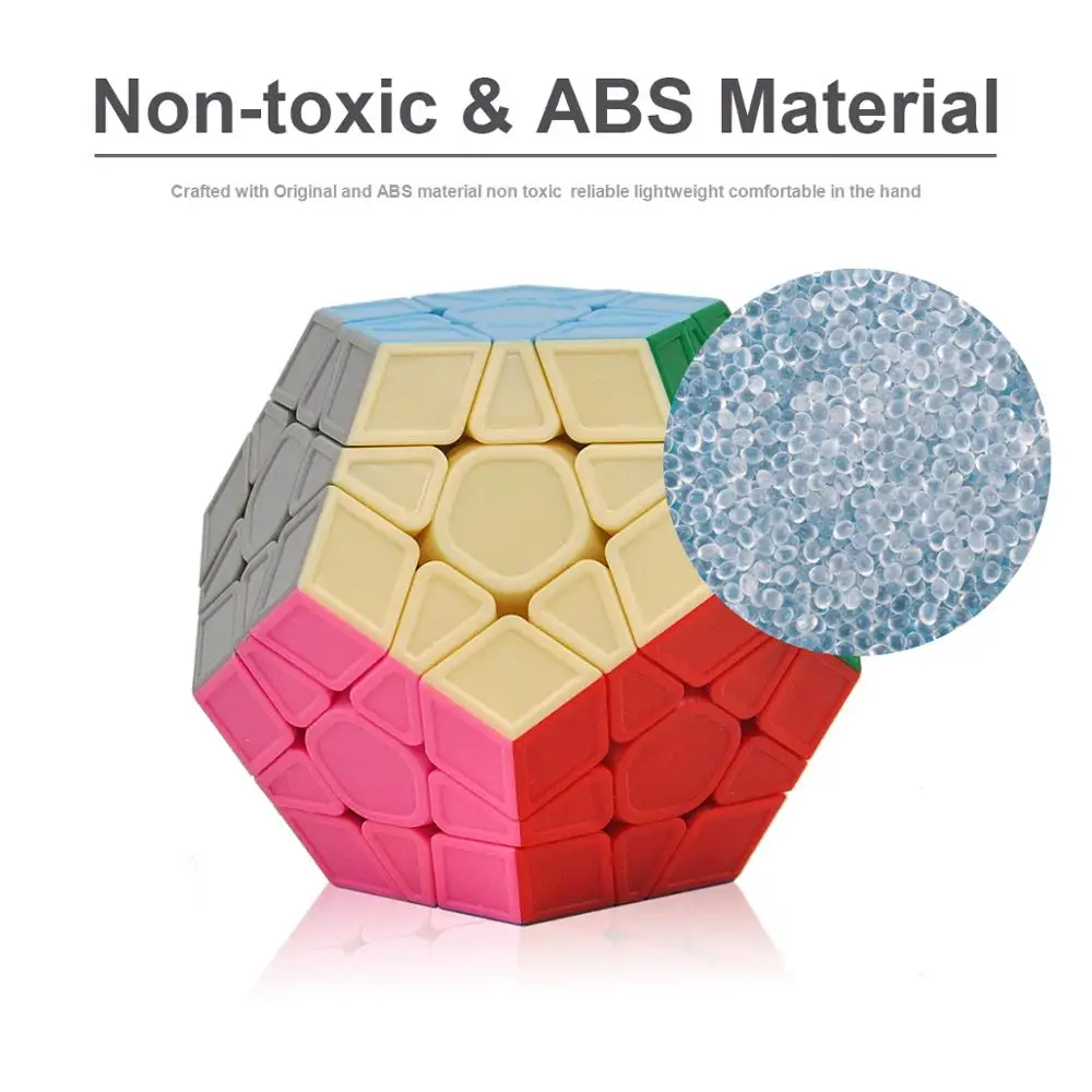 Megaminx волшебные кубики без наклеек скорость профессиональная 12 Сторон