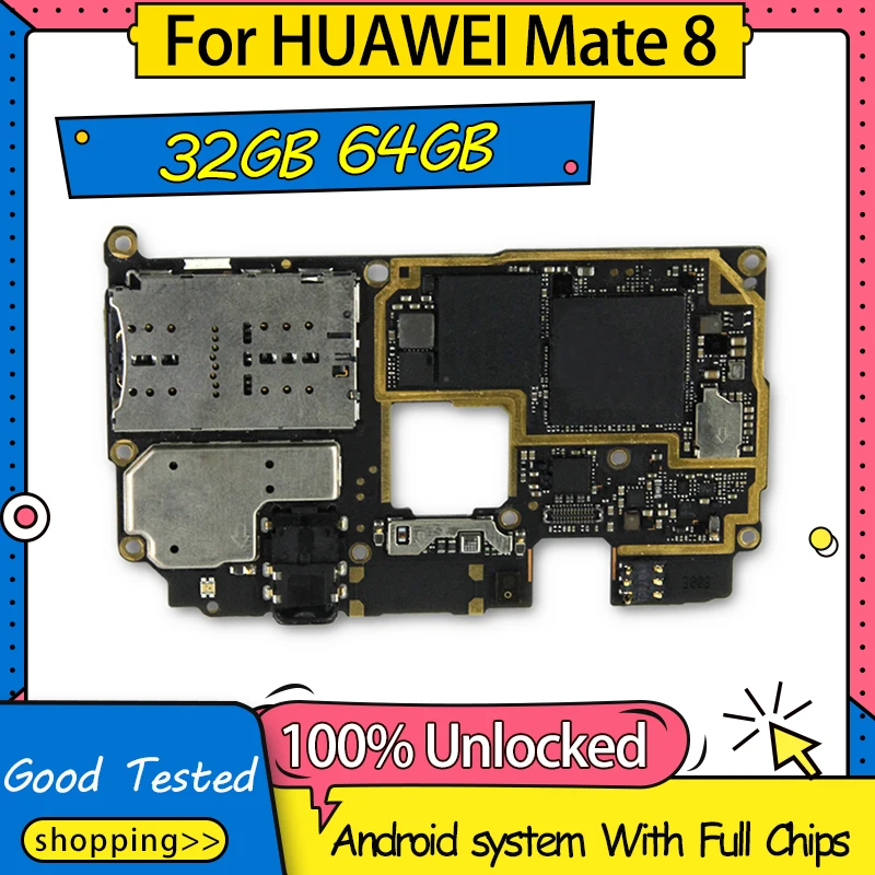 Материнская плата для Huawei Mate 8 материнская |Антенны мобильных телефонов| |